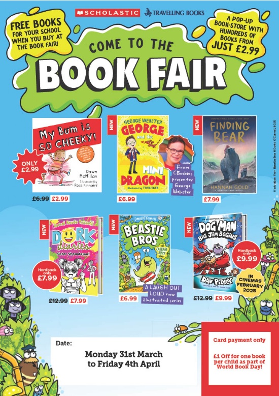 Scholastic School Book Fair!